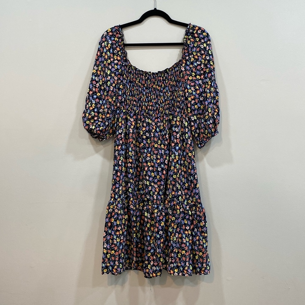 GAP Maternity Smocked Floral Dress